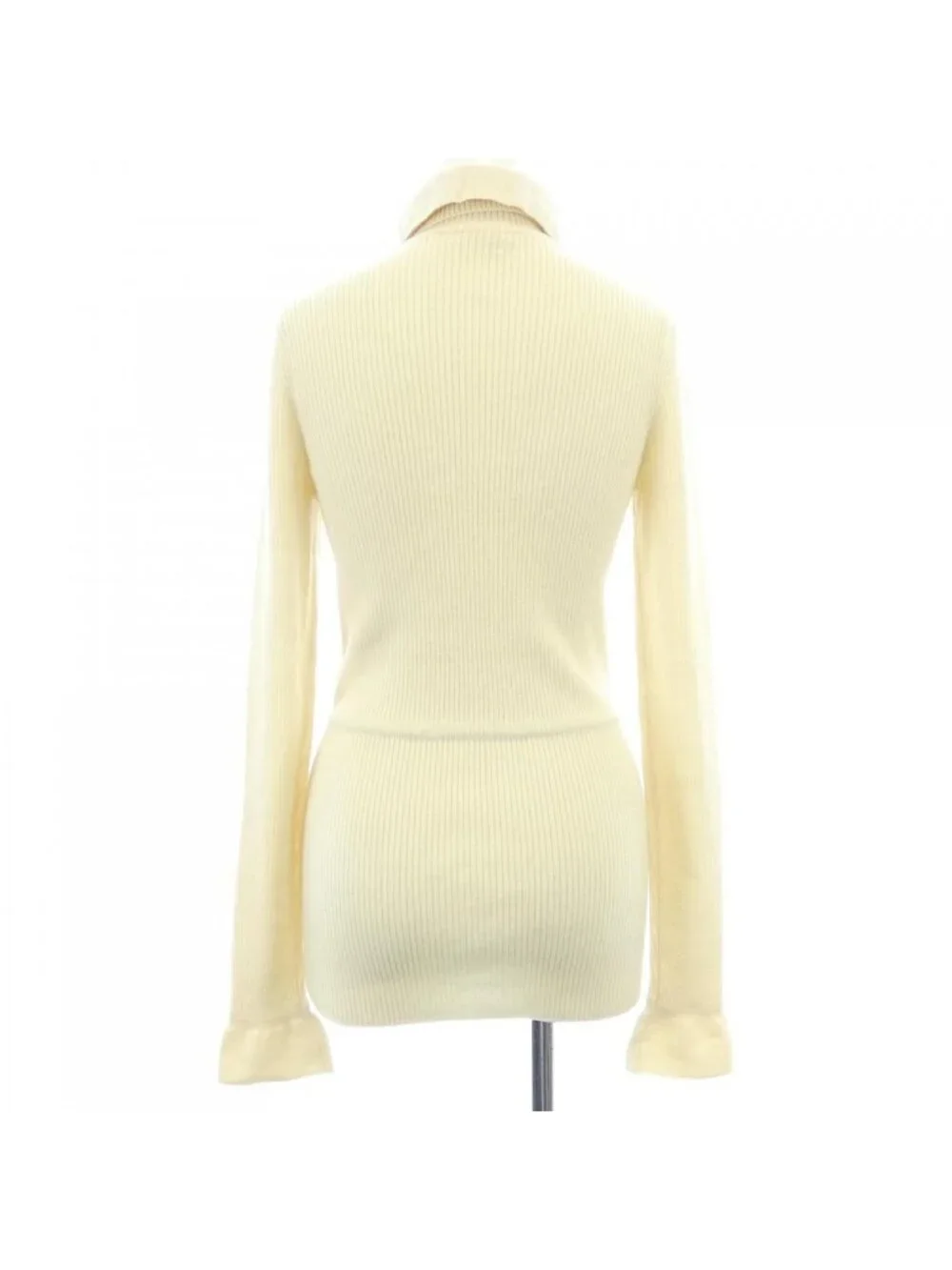 Chanel Knit Sweater Beige